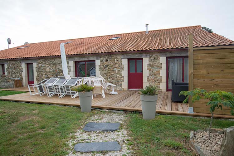 Terrasse extérieure bois Libaud